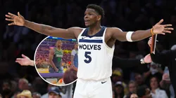 Anthony Edwards fue multado por la NBA