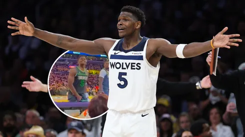 Anthony Edwards fue multado por la NBA