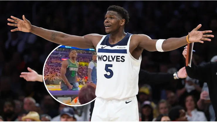 Anthony Edwards fue multado por la NBA