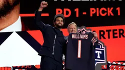 Caleb Williams en el Draft de la NFL 2024