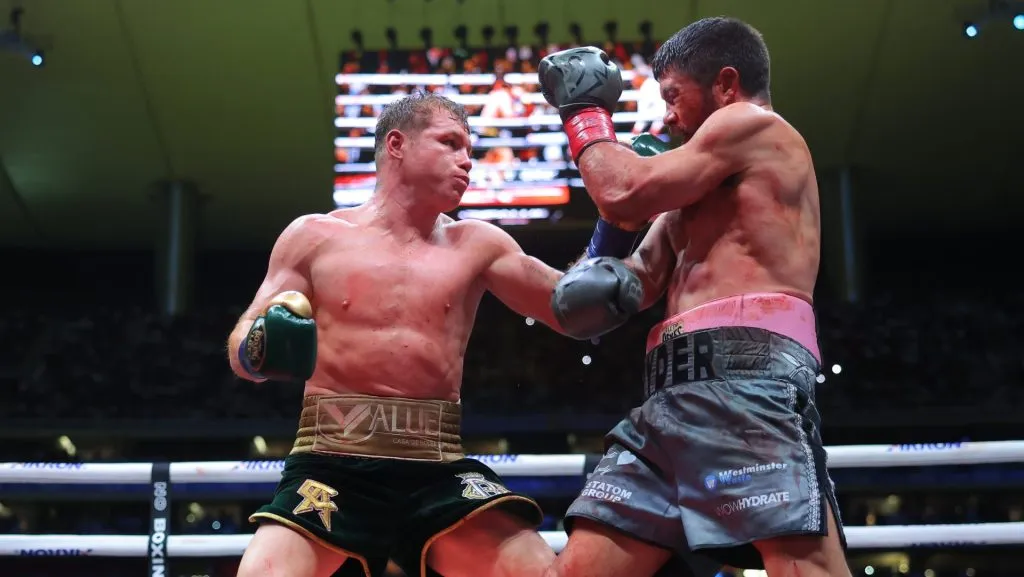 John Ryder fue el último inglés al que venció Canelo Álvarez en sus ocho victoria consecutivas. (GETTY IMAGES)