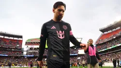 Lionel Messi se cruzó fuerte con un argentino en plena Concachampions