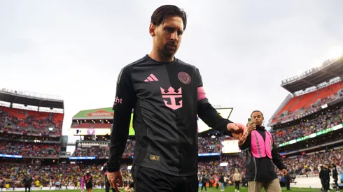 Lionel Messi se cruzó fuerte con un argentino en plena Concachampions