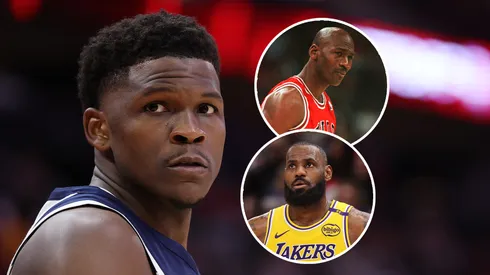 Anthony Edwards no cree que el GOAT de la NBA sea Michael Jordan ni LeBron James