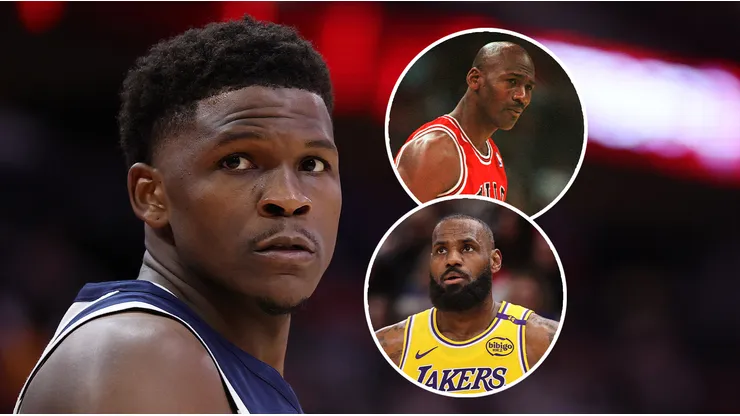 Anthony Edwards no cree que el GOAT de la NBA sea Michael Jordan ni LeBron James