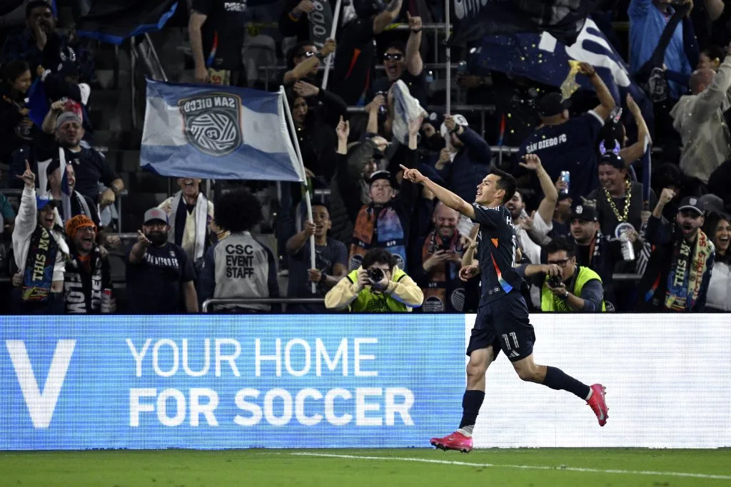 Chucky Lozano con San Diego FC en la MLS (Getty Images)