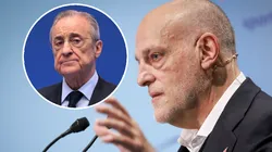 Javier Tebas arremetió contra Florentino Pérez en su cuenta personal de X (ex Twitter).
