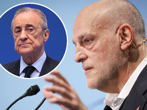 El duro descargo de Javier Tebas contra Florentino Pérez a horas de la final de la Copa del Rey