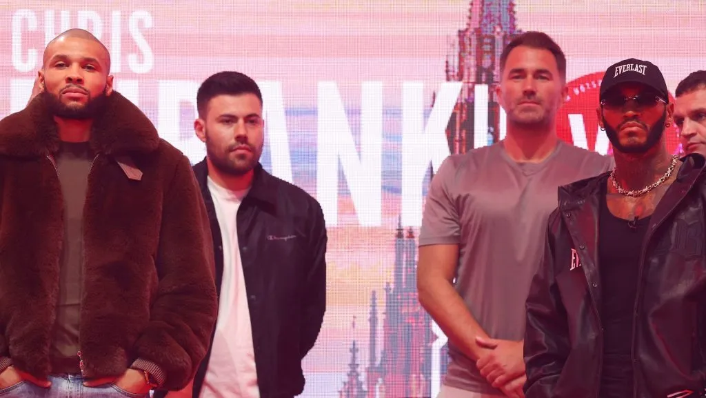 Chris Eubank Jr. y Conor Benn estarán cara a cara en el duelo más importante del mes de abril. (GETTY IMAGES)