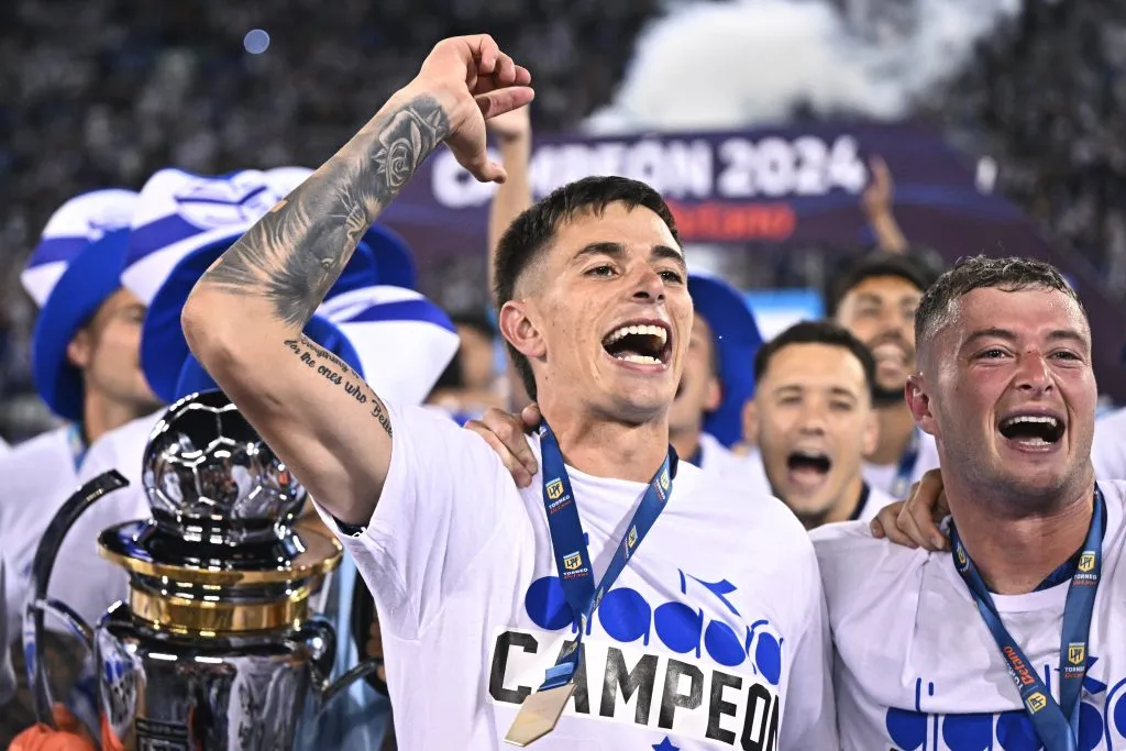 Valentín Gómez, figura del campeón del futbol argentino [Foto: Getty]