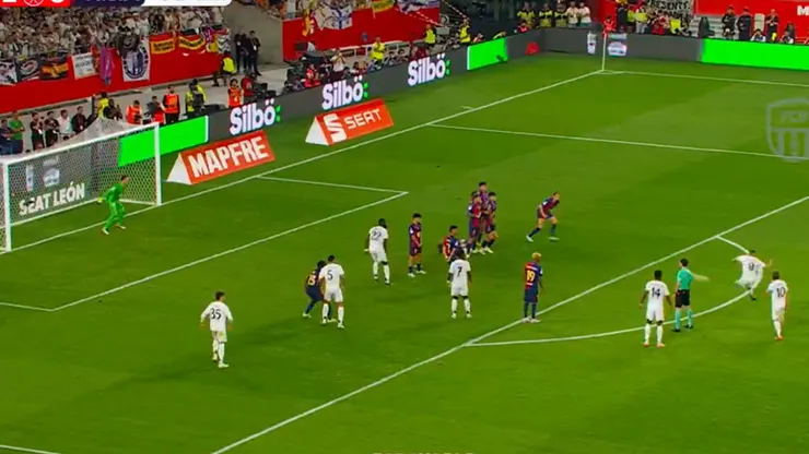 En un par de minutos, Real Madrid le dio vuelta el partido a Barcelona en la Final de la Copa del Rey 2024-25