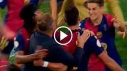 Ferrán convirtió el 2-2 de Barcelona ante Real Madrid.