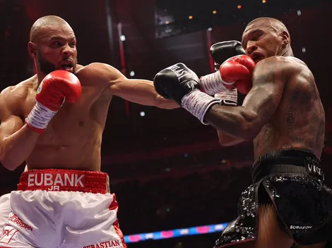 Chris Eubank Jr. le ganó a Conor Benn en una polémica pelea