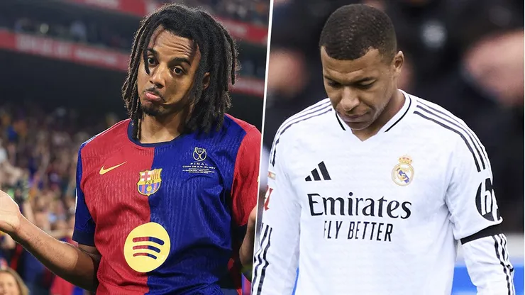Koundé y Mbappé, los franceses con finales opuestos.