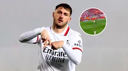 Santiago Giménez volvió al gol con Milan