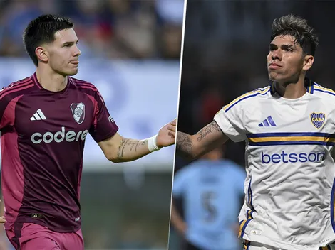 Las alineaciones de River Plate vs. Boca Juniors por el Superclásico de la Liga Argentina