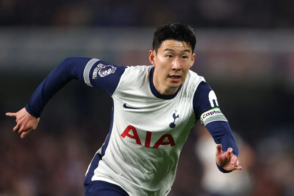 Son Heung-Min en un partido de Premier League (GETTY IMAGES)