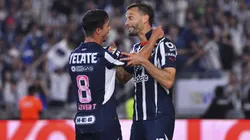 Sergio Canales y Óliver Torres, jugadores de Rayados