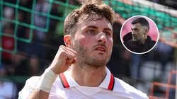 Santiago Giménez convirtió ante Venezia