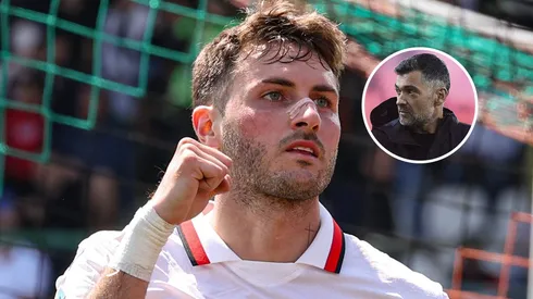 Santiago Giménez convirtió ante Venezia