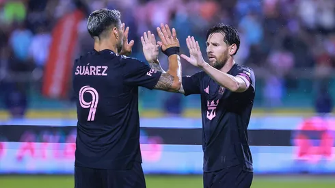 Luis Suárez y Lionel Messi en Inter Miami