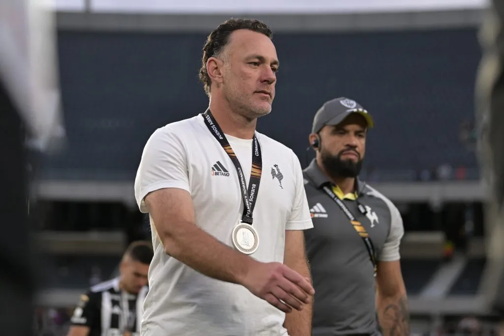 Gabriel Milito fue subcampeón de la Copa Libertadores en 2024 con Atlético Mineiro. [Foto: Getty Images]