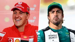 Michael Schumacher y Fernando Alonso