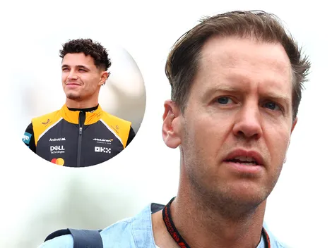 Vettel defendió a Lando Norris en medio de las críticas
