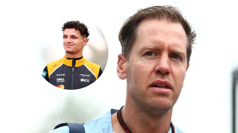 Sebastian Vettel defendió a Lando Norris