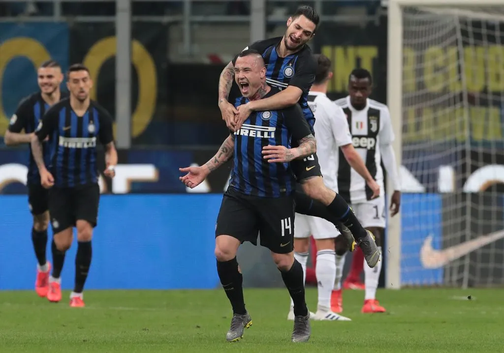 Nainggolan en sus mejores momentos en Inter (Getty Images)