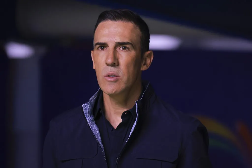 En Toluca consideran que Vicente Sánchez, DT de Cruz Azul, es un novato. (Getty Images)