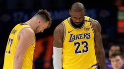 LeBron James y Luka Doncic.