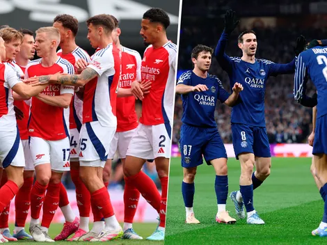 Las alineaciones de Arsenal vs. PSG por la semifinal de la Champions League