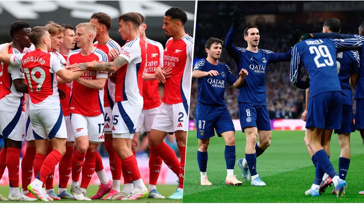 Arsenal vs. PSG por las semifinales de la UEFA Champions League