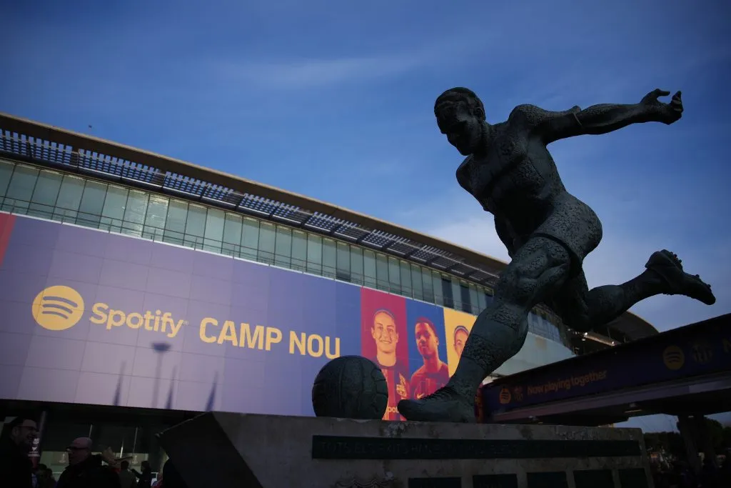 El Camp Nou, cerrado… transitoriamente [Foto: Getty Images]