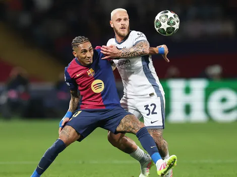 Estadísticas de Barcelona vs. Inter de Milán en el entretiempo