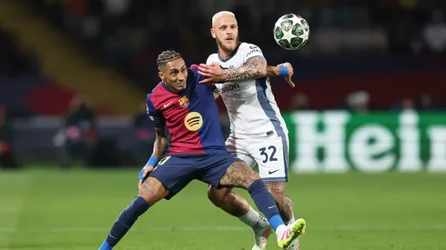 Barcelona e Inter jugaron una gran primera mitad