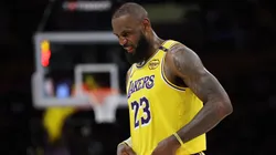 Lebron James quedó muy golpeado tras la derrota de Lakers