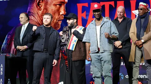 Canelo Álvarez y William Scull se enfrentarán este sábado 3 de mayo en Riad, Arabia Saudita.