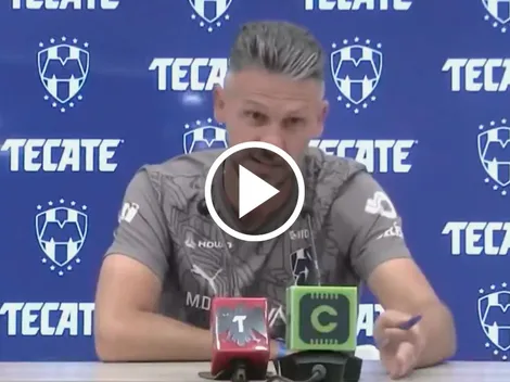 Demichelis cruzó a un reportero en rueda de prensa: "Decime tu nombre y DNI"