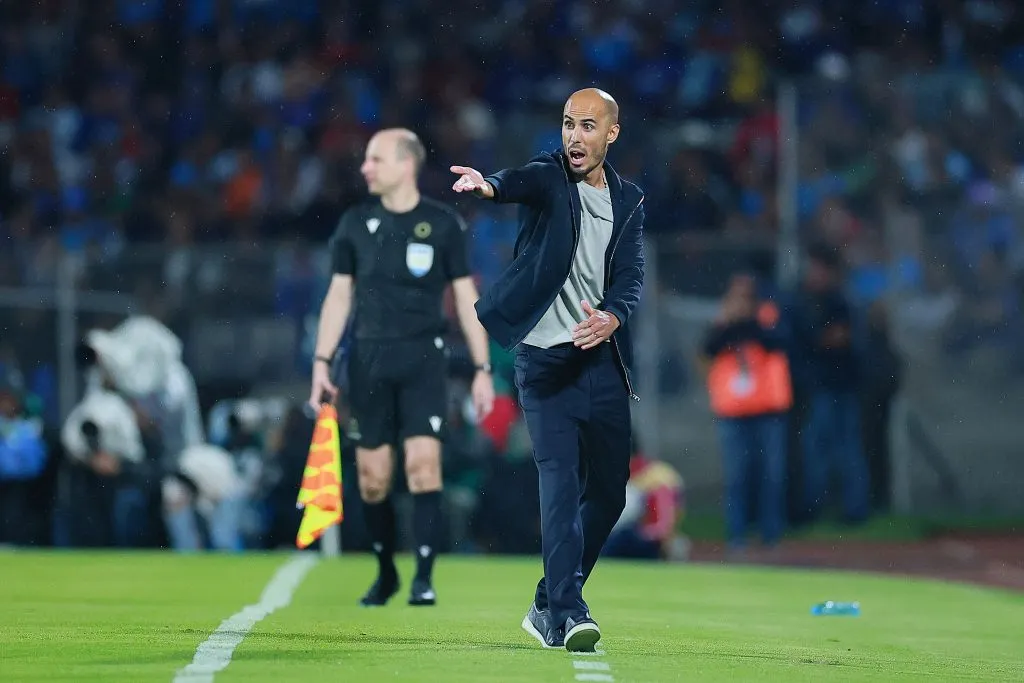 Guido Pizarro durante el partido contra Cruz Azul (Getty Images)