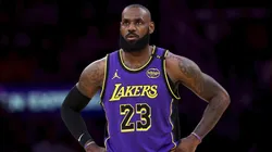 LeBron James, la estrella de Los Angeles Lakers