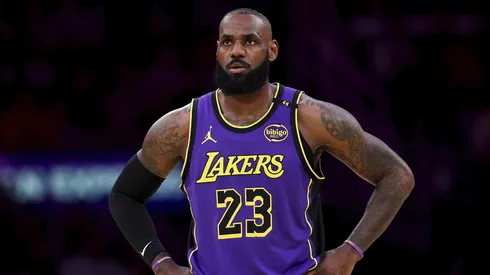 LeBron James, la estrella de Los Angeles Lakers