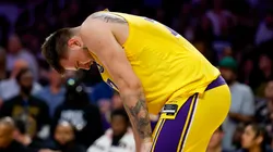 Luka Doncic, cabizbajo en la derrota de Los Angeles Lakers