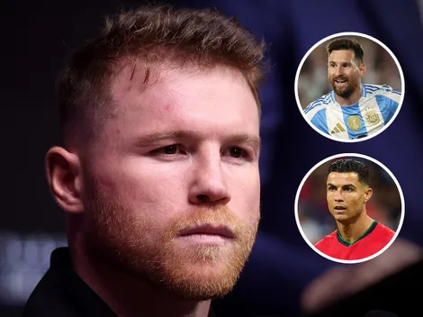 Canelo Álvarez eligió entre Lionel Messi y Cristiano Ronaldo