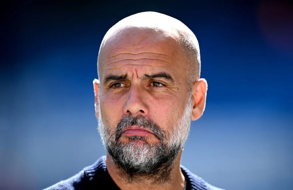 Pep Guardiola puso en duda su futuro (Getty Images)