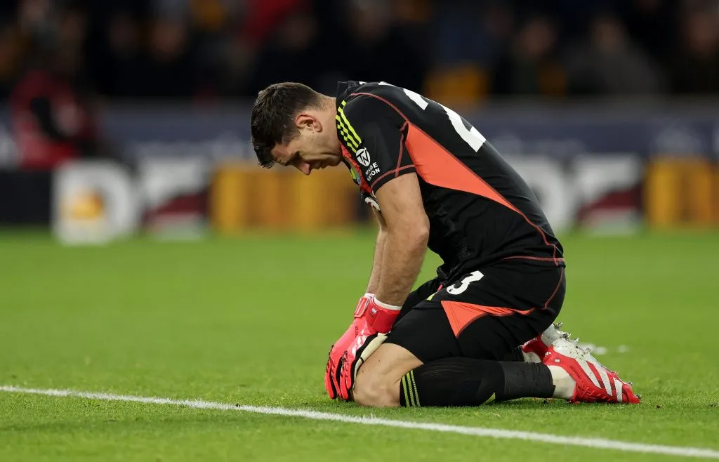 Emiliano Martínez y un tiempo reciente delicado en el Villa [Foto: Getty]