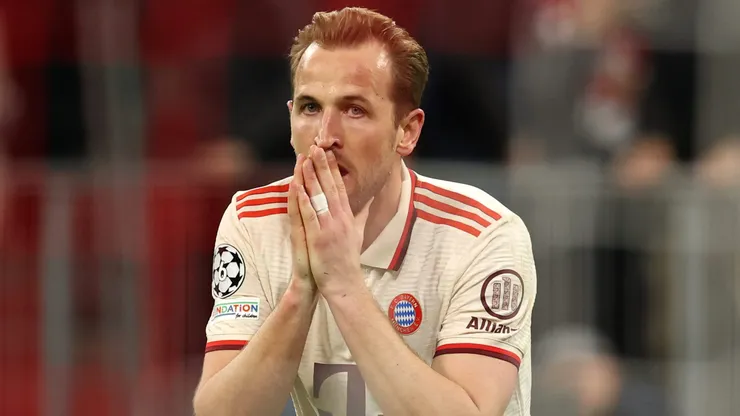 Harry Kane, el gran ausente en Leipzig - Bayern Munich.