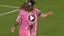 Messi anotó el cuarto de Inter ante New York RB.