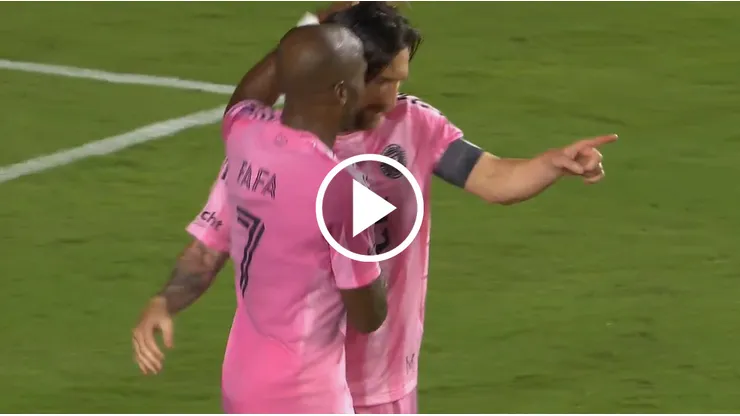 Messi anotó el cuarto de Inter ante New York RB.